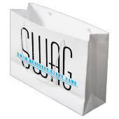 Event Promotion Business Swag Groot Cadeauzakje (Voorkant Gekanteld)