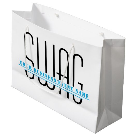 Event Promotion Business Swag Groot Cadeauzakje (Voorkant Gekanteld)