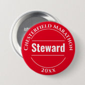 Event Steward Badge Button (Voorkant /achterkant)