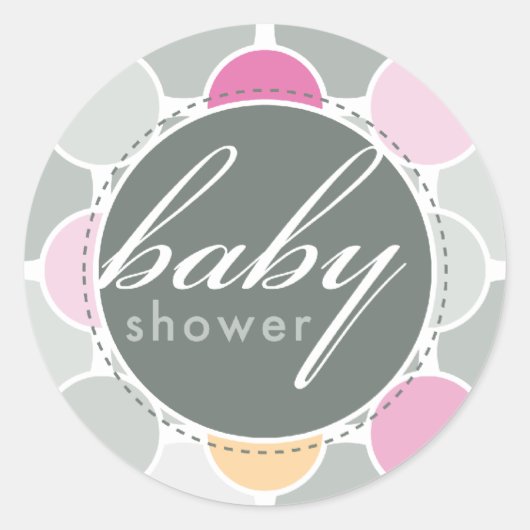 EVENT STICKER:: fizzy spots 3 Ronde Sticker (Voorkant)