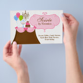 Event Stylist and Design Dessert Buffet Flyer (Hand)