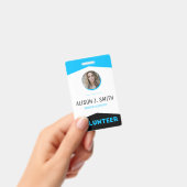 Event Volunteer Modern Badge (Handheld)