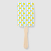 ÉVENTAIL レモン(ストライプ)  ハンドファン (Devant)