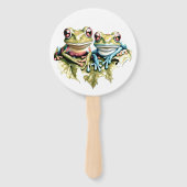 Éventail 10 ans Mariage Anniversaire Jardin Décontractée fê (Dos)