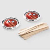 Éventail 10 Cricket Personnalisé Thème Fête Oeil BLEU Joyeu (Non-assemblé)