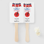 Éventail 2024 Présidential Election Running Man Edition (Devant et derrière)