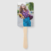 Éventail 2025 Photo Magenta Brohed Metal Graduation (Dos)