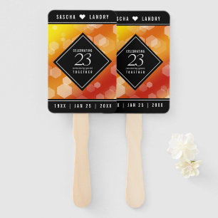 Éventail 23e anniversaire de Mariage de Topaz impérial