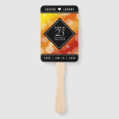 Éventail 23e anniversaire de Mariage de Topaz impérial (Devant)