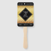 Éventail 27e anniversaire du Mariage de musique (Dos)