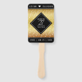 Éventail 27e anniversaire du Mariage de musique (Devant)