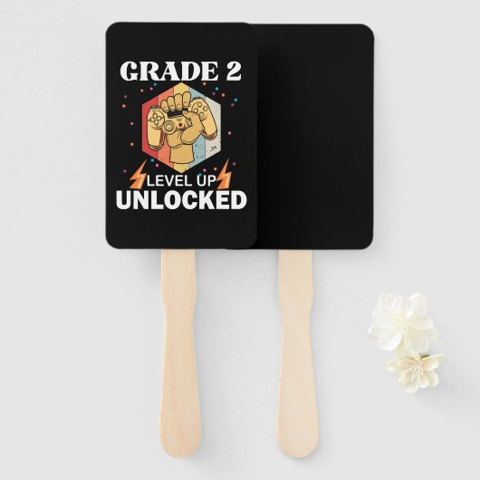 Éventail 2nd Grade (Devant et derrière)