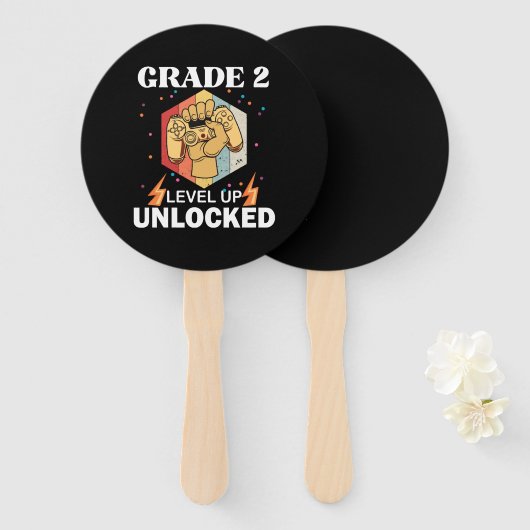 Éventail 2nd Grade (Devant et derrière)