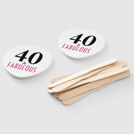 Éventail 40 et Fabuleux anniversaire (Non-assemblé)