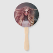 Éventail 40 et Fabulous Pink Photo 40e anniversaire (Dos)