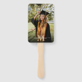 Éventail 5 Photo Simple Gradué Noir Blanc (Dos)