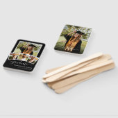 Éventail 5 Photo Simple Gradué Noir Blanc (Non-assemblé)