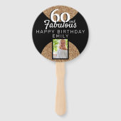 Éventail 60 et Fabulous Gold Parties scintillant 2 Photo 60 (Dos)