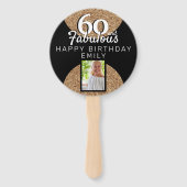 Éventail 60 et Fabulous Gold Parties scintillant 2 Photo 60 (Devant)