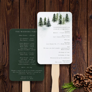 Éventail À feuillage persistant Mountain Glen White Green B