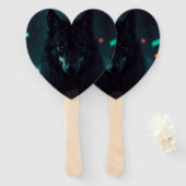 Éventail à main (Devant et derrière)