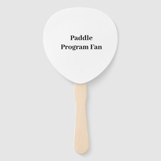 Éventail à main de paddle d'affaires professionnel (Devant)