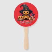 Éventail à main : Friandise d'HALLOWEEN #08 (Dos)