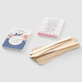 Éventail Accueil mariage (Non-assemblé)