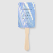 Éventail Accueil mariage (Devant)