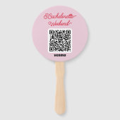 Éventail Acheter la mariée un verre Bachelorette (Dos)