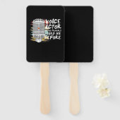 Éventail Acteur vocal avant (Devant et derrière)