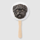 Éventail Affenpinscher Inspiré 3D (Dos)