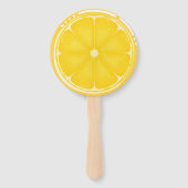 Éventail Agrumes TROPICALES FRUITS D'ÉTÉ Citrons d'orange (Dos)