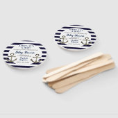 Éventail Ahoy C'est un garçon Baby shower nautique (Non-assemblé)