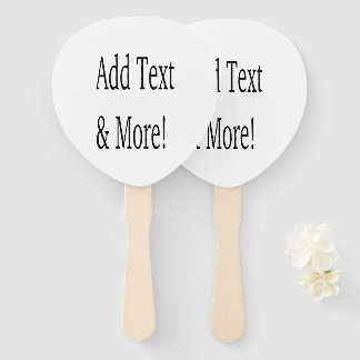 Éventail Ajouter du texte et plus ! Customisez votre propre