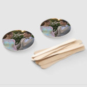 Éventail Ajouter une Personnaliser photo Mariage (Non-assemblé)