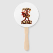 Éventail Alimenté par Jerky Superhero (Dos)