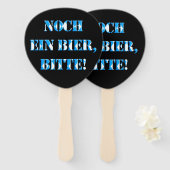 Éventail Allemand Beer Festival Drôle Citation Oktoberfest  (Devant et derrière)