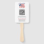 Éventail America 250 Patriotic Semiquincentennial Keepsake (Dos)