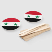 Éventail Ancien drapeau de Syrie (Non-assemblé)