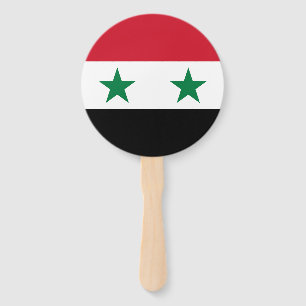 Éventail Ancien drapeau de Syrie