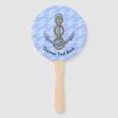 Éventail Ancre avec corde (Dos)