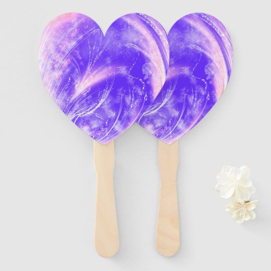 Éventail Angels à collants Poussière poilue (Devant et derrière)