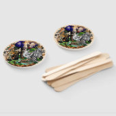 Éventail Animaux sauvages de la Savane africaine (Non-assemblé)