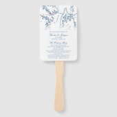 Éventail Annapolis Maryland programme de mariage élégant ma (Devant)