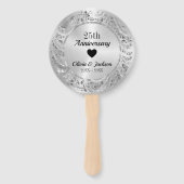 Éventail Anniversaire photo personnalisé (Devant)