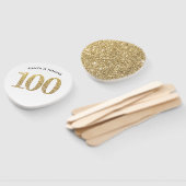 Éventail ANNIVERSAIRE VENTILATEUR moderne parties scintilla (Non-assemblé)