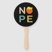 Éventail Anti-Trump - Nope Edition III (Dos)