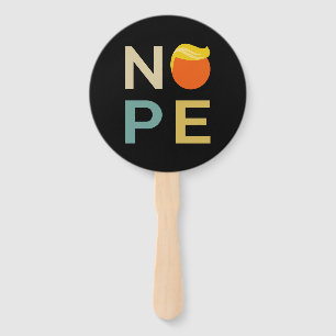 Éventail Anti-Trump - Nope Edition III