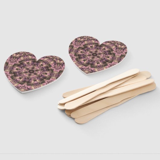 Éventail Antiquité rose victorienne (Non-assemblé)